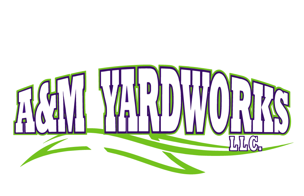 A&M Yardworks Logo White-Green